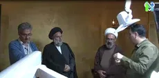 حضور حجج اسلام دانشمند و نبوی در شهرک سلامت اصفهان